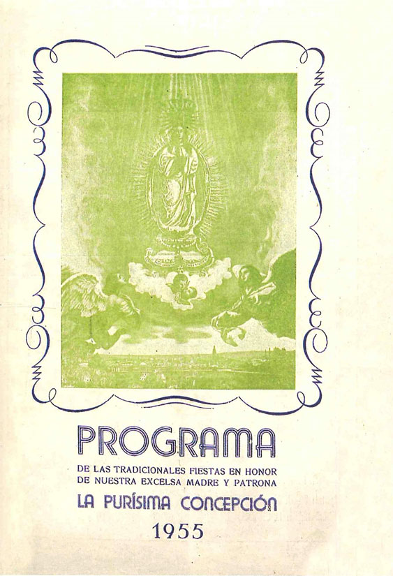 Fiestas de la Purísima 1955 Ontinyent / Onteniente